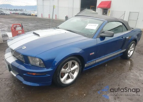 2008 Ford Mustang Gt Deluxe/Gt Premium из США, поврежденный, VIN 1ZVHT85H485139261